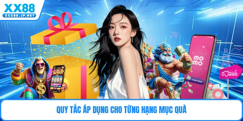 Quy tắc áp dụng cho từng hạng mục quà